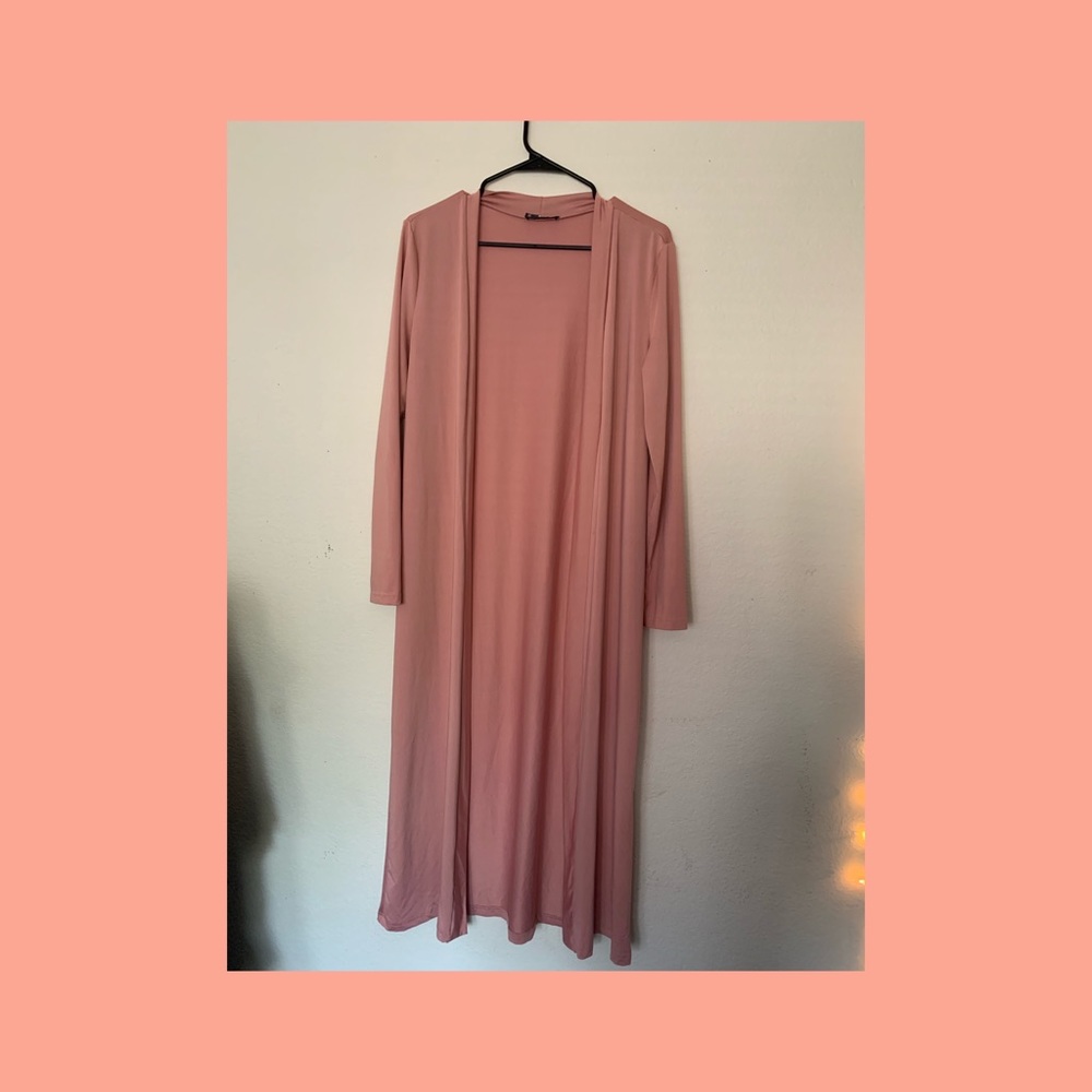 Rose Shein Duster, USED 1x
